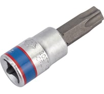 Головка-бита торцевая 1/4", TORX с отверстием, T40Н, L=37 мм KING TONY 203740