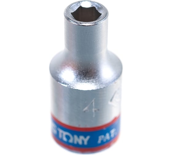 Набор торцевых головок 1/4", шестигранные, 4-14 мм, 13 предметов KING TONY 2513MR