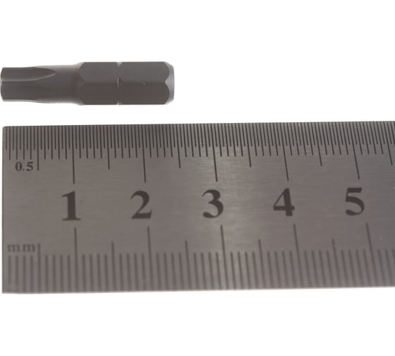 Бита 1/4", TORX с отверстием, T30, 25 мм KING TONY 102530U