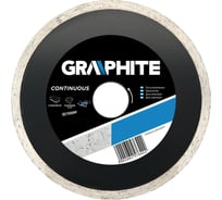 Диск алмазный сплошной (115х22.2 мм) GRAPHITE 57H640