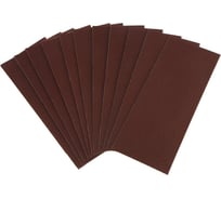 Шкурка шлифовальная в листах на бумажной основе, водостойкая, 115x280 мм, Р40, 10 шт ТУНДРА 7508086