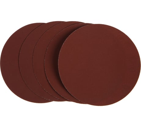 Круг абразивный шлифовальный под липучку 150 мм, Р800, 5 шт ТУНДРА 9422568