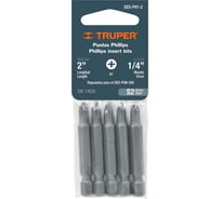 Бита Phillips (PH1; 51 мм; 5 шт.) Truper DES-PH1-2 17830
