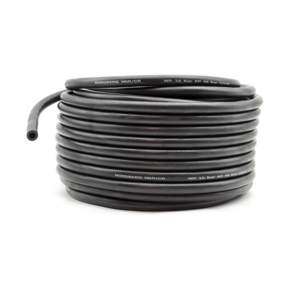 Шланг воздушный резиновый NBR/CR (30 м;14x23 мм) NORDBERG H1423NBR_30 ...