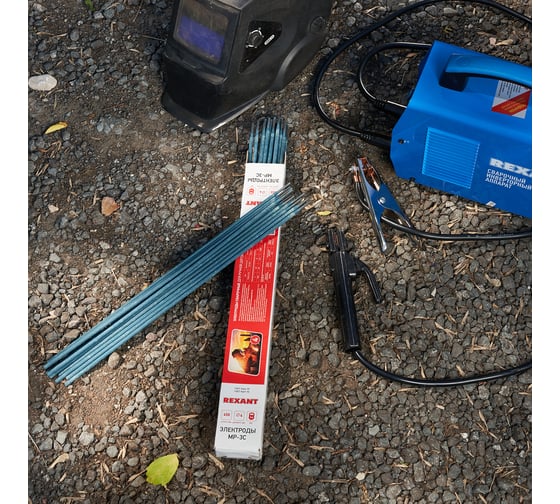 Электрод MP-3C (450 мм, 4 мм, пачка 3 кг) REXANT 11-0952