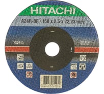 Диск отрезной по металлу (150x2.5x22.2 мм) Hitachi HTC-752513