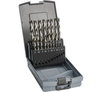 Набор сверл HSSCo5, DIN338, 1-10 мм, 19 шт MTE 2617400001