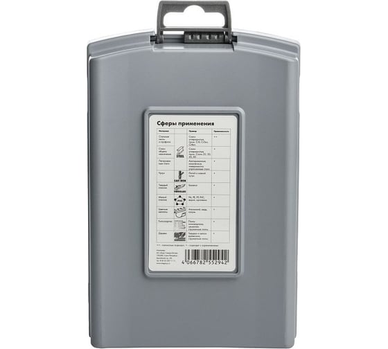 Набор сверл RLHSSG =, DIN338, 1-10 мм, 19 шт MTE 2617200001