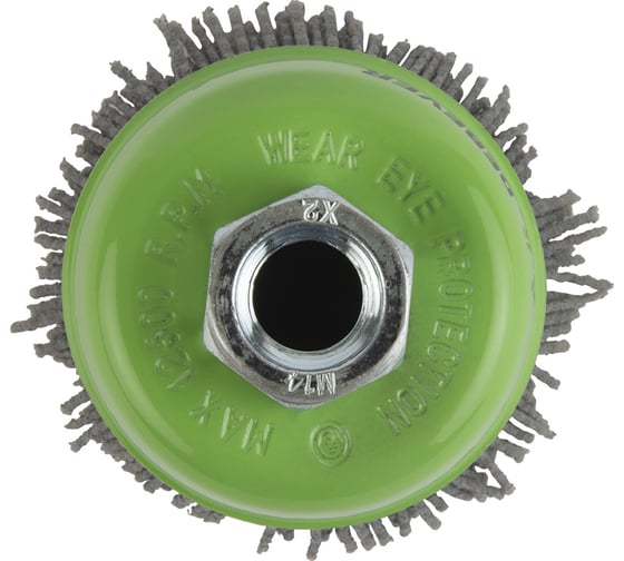 Щетка чашечная 65 мм, M14, нейлон 1.2 мм DeBever DB80170693