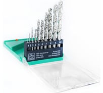 Набор сверл 1-10 мм, HSS, 10 шт (шаг 1 мм) в пластмассовом футляре Beltools ri.439.262