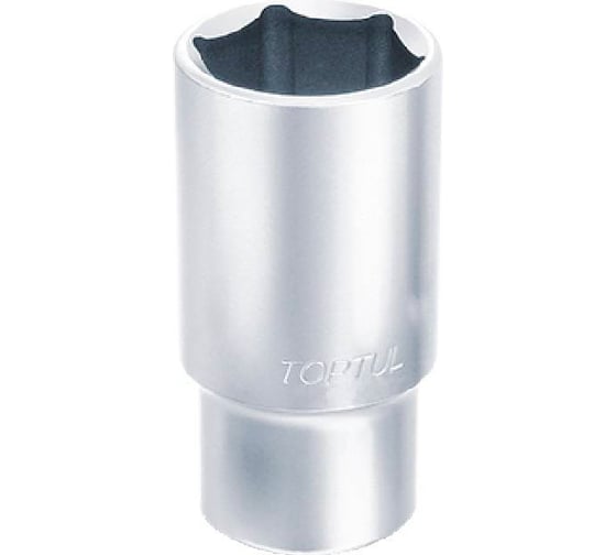 Головка торцевая длинная 6-гранная 10 мм, 1/2"DR TOPTUL BAEE1610 1