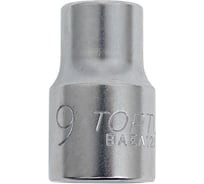 Головка торцевая 6-гранная 9 мм, 3/8"DR TOPTUL BAEA1209