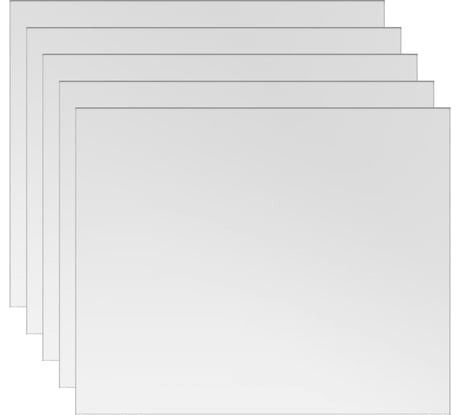 Стекло поликарбонат 90x110x0.7 мм Basic 5 шт Оберон RV0696.5