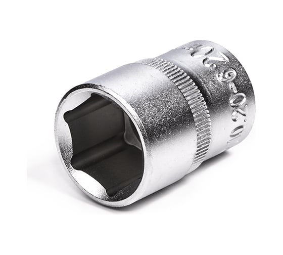 Головка короткая торцевая 6-гранная 20 мм, 1/2"DR Станкоимпорт CS-12.10.20-6