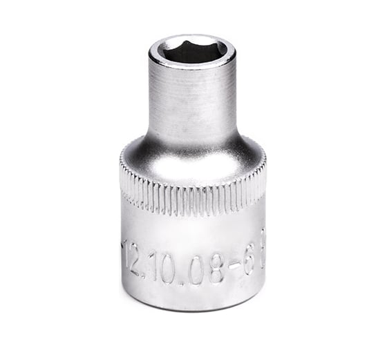 Головка короткая торцевая 6-гранная 8 мм, 1/2"DR Станкоимпорт CS-12.10.08-6 1