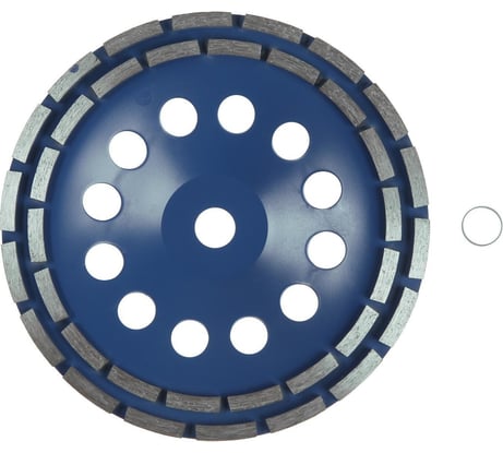 Чашка алмазная зачистная двухрядная 230 мм ТУНДРА 5089938