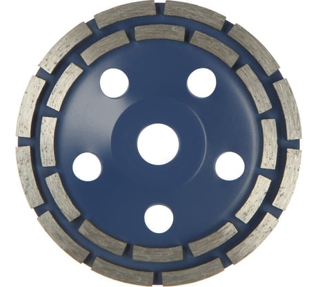 Чашка алмазная зачистная двухрядная 150 мм ТУНДРА 1856280