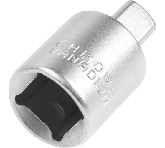 Переходник для воротка с 1/2"DR на 3/8"DR, CrV ТУНДРА 9277915