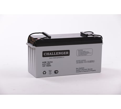 Батарея аккумуляторная 12В, 150Ач CHALLENGER A12-150