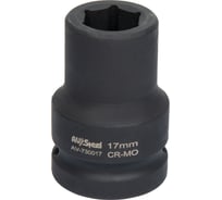 Головка ударная шестигранная 17мм, 3/4DR AV Steel AV-730017
