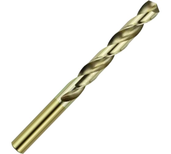 Сверло по металлу цх средняя серия 2.10x24x49 мм, HSSCo5, D59-0210, DIN338 АКСИС 00001479986