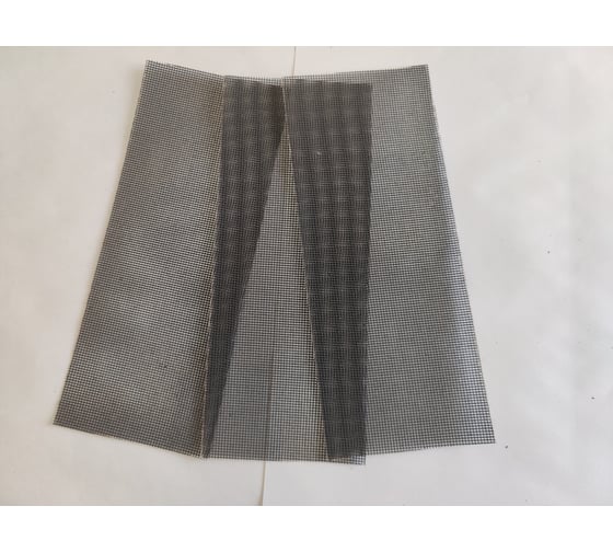 Абразивная сетка (силикон-карбид) P60, 115х280 мм, 5 штук BRUSHTEX 3000060