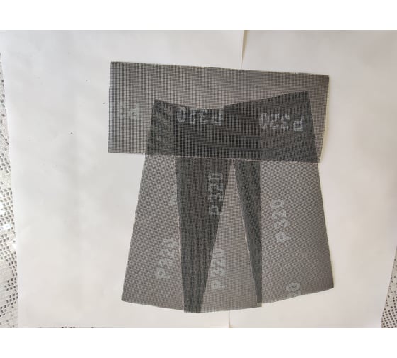 Абразивная сетка (силикон-карбид) P150, 115х280 мм, 5 штук BRUSHTEX 3000150