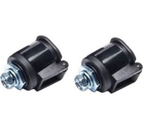 Панельная розетка 10-25 (2 шт) защитная крышка энаргит П10-25-2-ЗКП