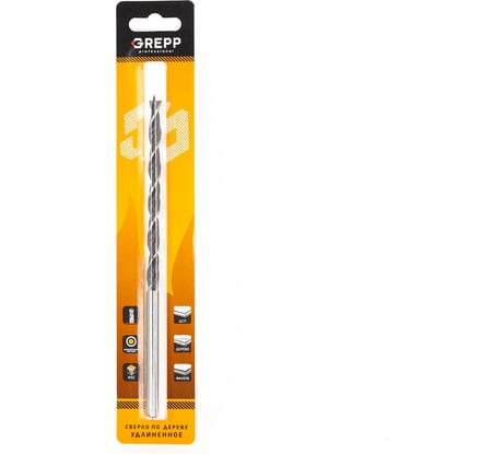 Cверло по дереву 7х109 мм GREPP 302-07109