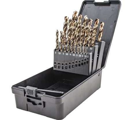 Набор сверл по металлу HSS-Co (25 шт; 1-13 мм) Inforce 11-01-327