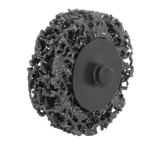 Зачистной круг КОРАЛЛ CD 50х15 мм, Roloc, черный Abraforce АМ169819 1