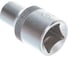 Головка торцевая 1/4"DR 6-гранная 9мм KORUDA 780723 780723 2