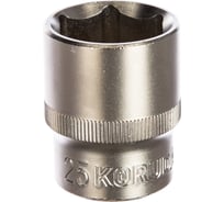 Головка торцевая 6-гранная (25 мм; 1/2DR) KORUDA KR-4SK25