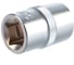 Головка торцевая 6-гранная (18 мм; 1/2DR) KORUDA KR-4SK18 1