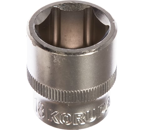 Головка торцевая 6-гранная (18 мм; 3/8DR) KORUDA KR-3SK18