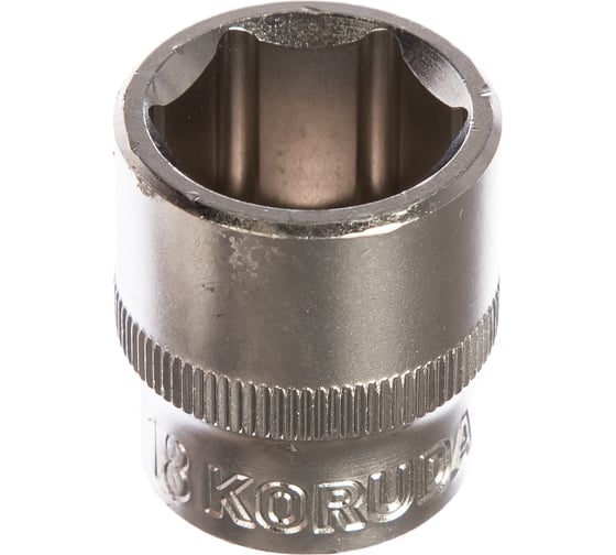 Головка торцевая 6-гранная (18 мм; 3/8DR) KORUDA KR-3SK18 1