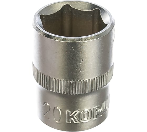 Головка торцевая 6-гранная (20 мм; 1/2DR) KORUDA KR-4SK20