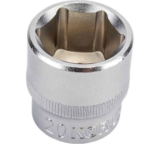 Головка торцевая 6-гранная (20 мм; 3/8DR) KORUDA KR-3SK20