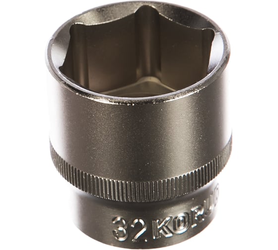 Головка торцевая 6-гранная (32 мм; 1/2DR) KORUDA KR-4SK32 1
