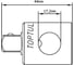 Переходник 3/8"Fх1/2"M с отверстием под вороток TOPTUL CAGA1216 2