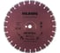Диск алмазный отрезной Hilberg 400x25.4 Industrial Hard HI809 1