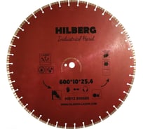 Диск алмазный отрезной Industrial Hard (600х25.4 мм) Hilberg HI812