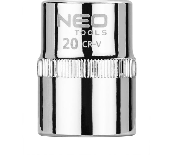 Головка торцевая 6-гранная SUPERLOCK (20 мм; 1/2"DR) NEO Tools 08-020 1