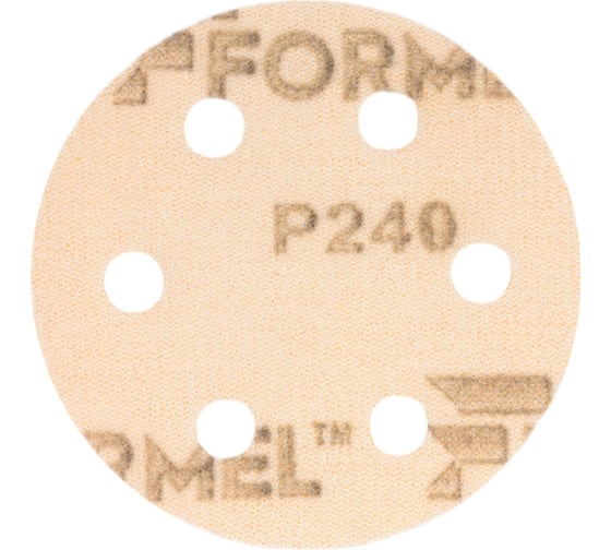 Диск DIAMOND 100 шт, 77 мм, 6 отверстий, P240 Formel 77601230240