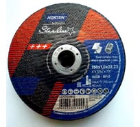 Круг отрезной по металлу Starline 150x1.0x22.2 мм, A60T T41 NORTON 66252849812