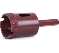 Коронка алмазная вакуумная по камню D60-10W-35L-Ш11 (60х35 мм; хвостовик HEX11 мм) MESSER 06-36-060