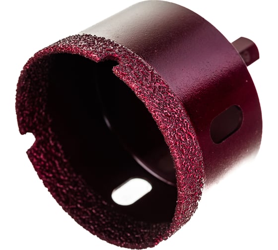 Коронка алмазная вакуумная по камню D68-10W-35L-Ш11 (68х35 мм; хвостовик HEX11 мм) MESSER 06-36-068