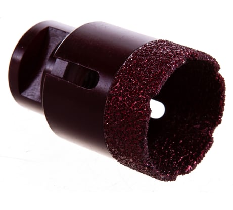 Коронка алмазная вакуумная по камню D40-15W-35L-M14 (40х35 мм; М14) MESSER 06-35-040