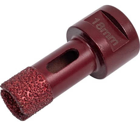 Коронка алмазная вакуумная по камню D18-15W-40L-M14 (18х40 мм; М14) MESSER 06-35-018