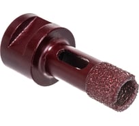 Коронка алмазная вакуумная по камню D16-15W-40L-M14 (16х40 мм; М14) MESSER 06-35-016